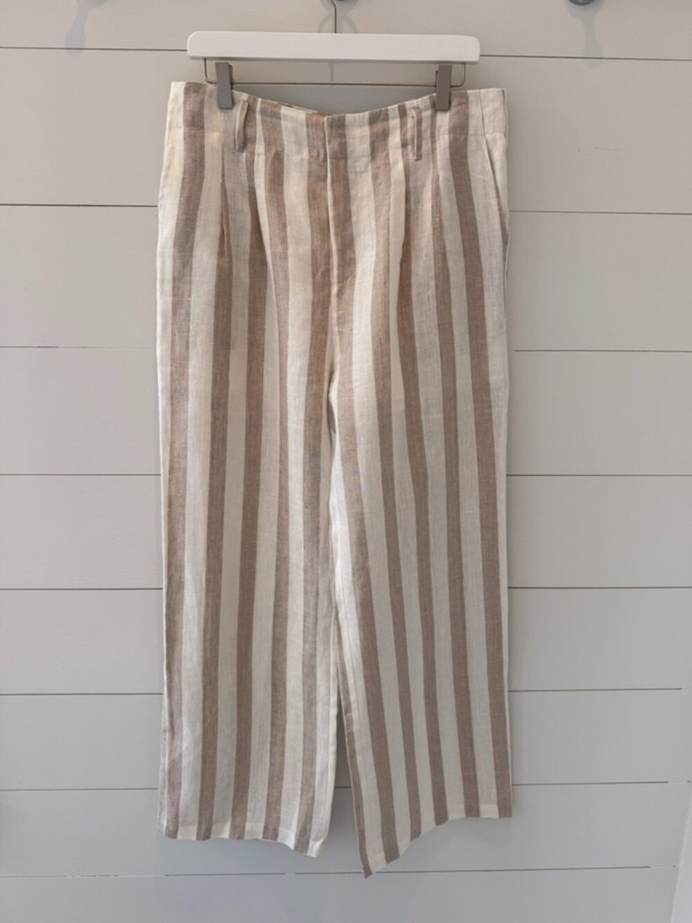 Sophie Rue Linen Striped Pants
